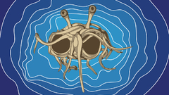 Flying spaghetti monster