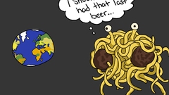 Flying spaghetti monster FSM