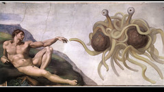 Flying spaghetti monster the