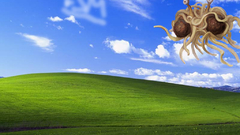 Flying spaghetti monster windows