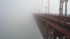 Fog Bridges golden gate