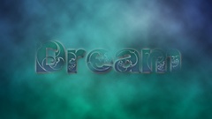 Fog dreams water blue Green cyan