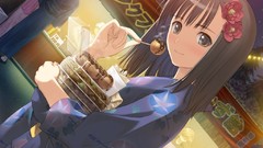 Food Anime fault anime girls black hair tony taka game cg 