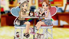 Food Anime skirts anime girls ferret ichigo mashimaro Barasui