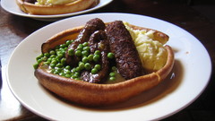 Food bread peas roast
