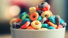 Food Breakfast multicolor cereal Froot Loops