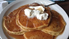 Food Breakfast syrup pancakes