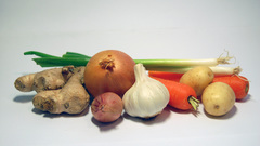 Food carrot root vegetables