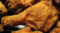 Food chicken wing fried
