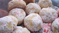 Food cookies candy canes