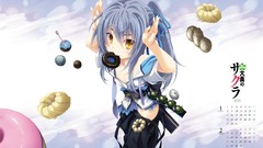 Food empty Calendar gray hair Miyama Zero