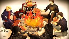 Food fan art thor The Avengers tony stark artwork steve rogers 