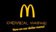 Food fast food protest mcdonalds warfare Chemical food art 
