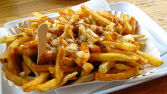 Food french fries poutine