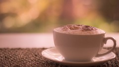 Food fruits cappuccino