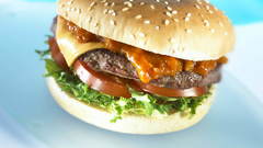 Food hamburgers cheeseburgers