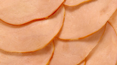 Food meat ham slices