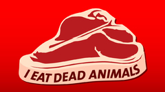 Food meat Simple Background