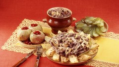 Food noodles Russians