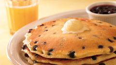 Food pancakes Breakfast orange