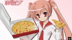 Food school uniforms pizza