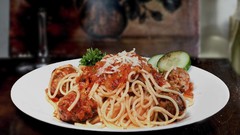 Food spaghetti noodles