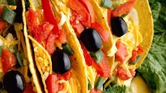 Food tacos macro