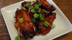 Food wings chicken buffalo