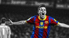 Football player soccer David Villa HDR Photography FC Barcelona 