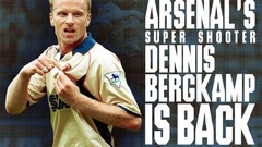 Football player soccer Dennis Bergkamp