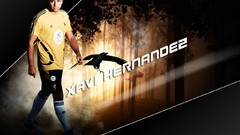 Football player soccer FC Barcelona Xavi Hernandez Fc Barça