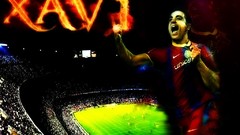 Football player soccer FC Barcelona Xavi Hernandez Fc Barça