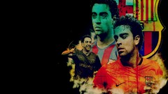 Football player soccer FC Barcelona Xavi Hernandez Fc Barça