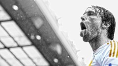 Football player soccer HDR Photography swansea city cutout 