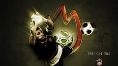 Football player soccer iker casillas