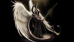 For angel sword bearing angels male looking preferably