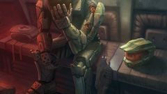 For Pictures sad looking ) With This masterchief