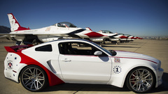 Ford mustang Shelby Shelby GT muscle cars white cars Aircraft