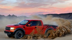 Ford side view svt deserts pickup trucks Ford F-150 SVT Raptor 