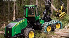 Forestry John Deere harvester