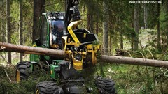 Forestry John Deere harvester