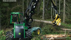 Forestry John Deere harvester