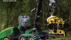 Forestry John Deere harvester