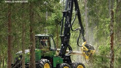 Forestry John Deere harvester