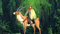 Forests princess mononoke Ashitaka