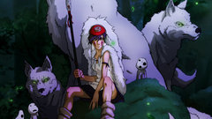 Forests princess mononoke Kodama