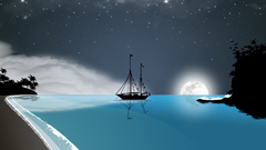 Forgotten paradise night artwork