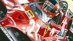 Formula one Ferrari 126