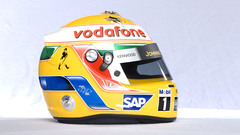 Formula one helmets