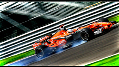 Formula one Spyker vehicles